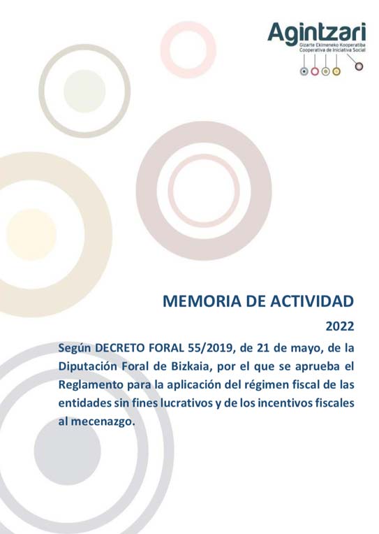 Memoria de actividad 2022